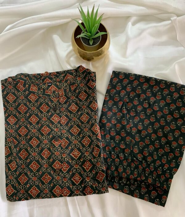 AJRAKH PRINTED SET