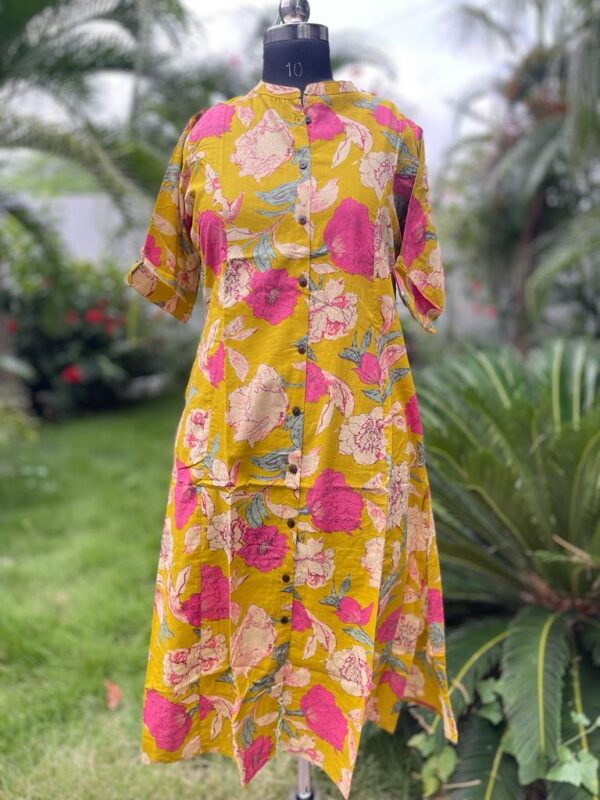AMARYLLIS YELLOW KURTA
