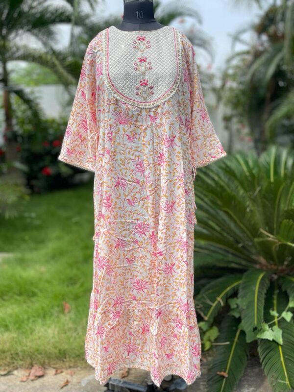 CALLA LILY LONG FROCK