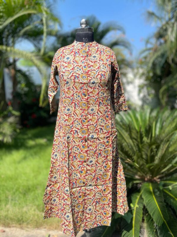 KALAMKARI PRINTED KURTA