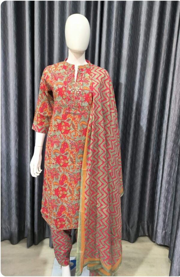 BUDDING BLOOM COTTON SUIT - Image 2