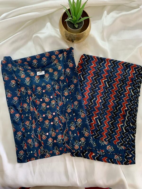 FLORAL KURTI SET