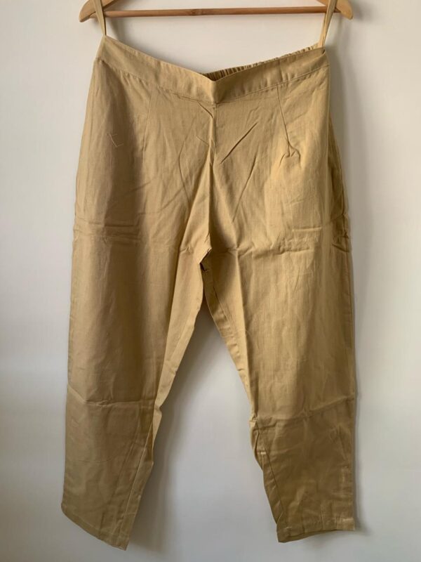 COTTON BEIGE PANTS