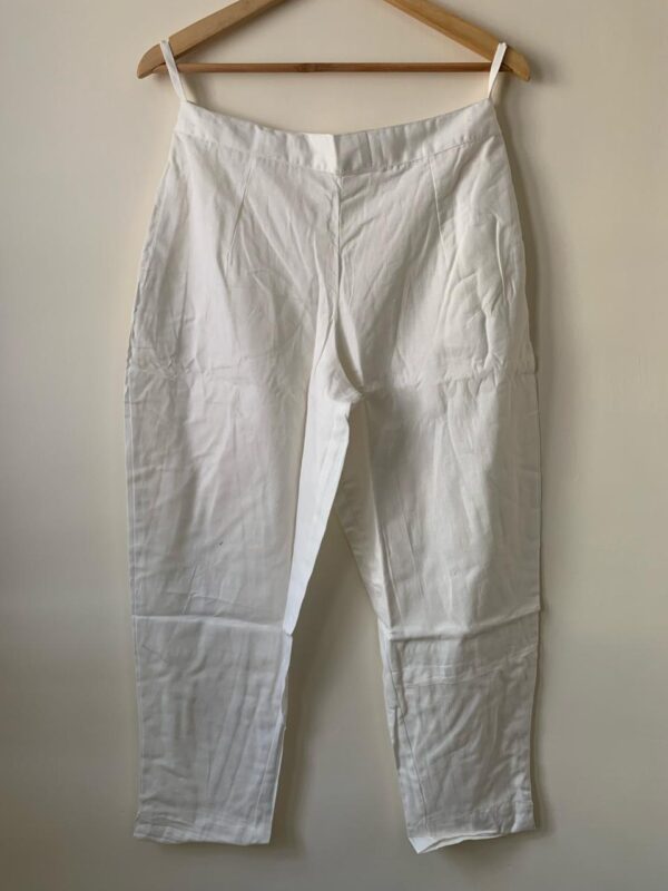COTTON WHITE PANTS