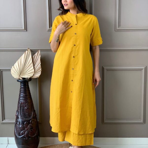 YELLOW PALAZZO SET - Image 3